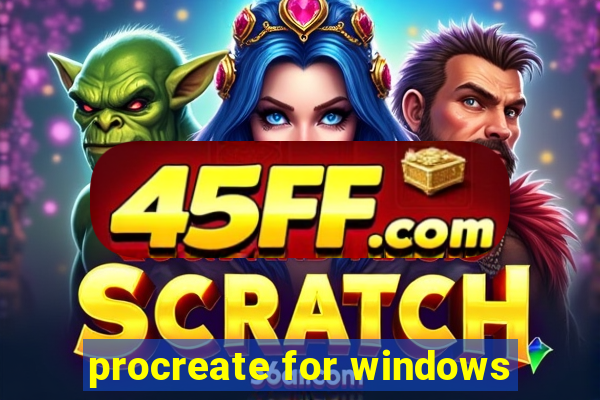 procreate for windows